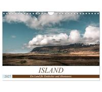 Calendrier 2027 · US Version · L'Islande. Une destination pour les | explorateurs et les aventuriers · Un pays où vivre des expériences inoubliables · DIN A4 paysage · CALVENDO Calendrier mural