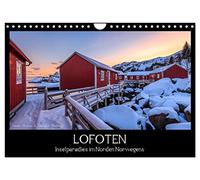 Calendrier 2027 · US Version · LOFOTEN - Un archipel paradisiaque au nord | de la Norvège · Un voyage en images à travers un univers insulaire fascinant · DIN A4 paysage · CALVENDO Calendrier mural