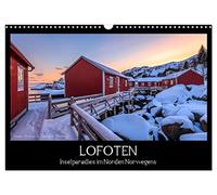 Calendrier 2027 · US Version · LOFOTEN - Un archipel paradisiaque au nord | de la Norvège · Un voyage en images à travers un univers insulaire fascinant · DIN A3 paysage · CALVENDO Calendrier mural