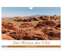 Calendrier 2027 · US Version · L'Ouest des États-Unis | De magnifiques photos de paysages prises lors d'un road trip à travers l'Ouest… · DIN A4 paysage · CALVENDO Calendrier mural