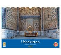 Calendrier 2027 · US Version · L'Ouzbékistan et ses trésors culturels | Une architecture et une culture magnifiques · DIN A3 paysage · CALVENDO Calendrier mural