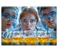 Calendrier 2027 · US Version · Lundi au laboratoire | La chimie, c'est quand ça pue et que ça explose · DIN A3 paysage · CALVENDO Calendrier mural