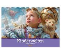 Calendrier 2027 · US Version · L'univers des enfants : quand la réalité | rencontre le rêve · Les rêves d'avenir des enfants · DIN A3 paysage · CALVENDO Calendrier mural