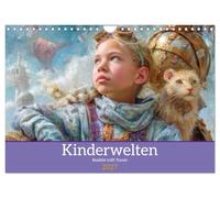 Calendrier 2027 · US Version · L'univers des enfants : quand la réalité | rencontre le rêve · Les rêves d'avenir des enfants · DIN A4 paysage · CALVENDO Calendrier mural