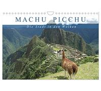 Calendrier 2027 · US Version · Machu Picchu - La cité dans les nuages | 12 photos de la cité inca oubliée de Machu Picchu · DIN A4 paysage · CALVENDO Calendrier mural