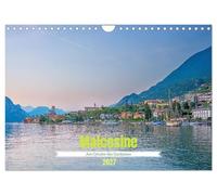 Calendrier 2027 · US Version · Malcesine - Sur la rive est du lac de Garde | Un calendrier photo évocateur qui met en valeur la beauté méditerranéenne et le… · DIN A4 paysage · CALVENDO Calendrier mural