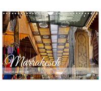 Calendrier 2027 · US Version · Marrakech, une ville tout droit sortie des | Mille et Une Nuits · Un voyage à travers l'Orient · DIN A4 paysage · CALVENDO Calendrier mural