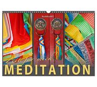 Calendrier 2027 · US Version · MEDITATION Du temps pour moi | Rêver et méditer avec les photographies de BuddhaART · DIN A3 paysage · CALVENDO Calendrier mural