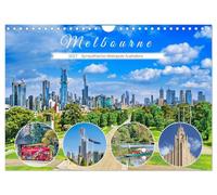 Calendrier 2027 · US Version · Melbourne - La métropole accueillante de | l'Australie · Melbourne, l'une des villes les plus agréables à vivre au monde · DIN A4 paysage · CALVENDO Calendrier mural