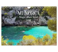 Calendrier 2027 · US Version · MENORCA : la magie d'une île | Laissez-vous envoûter par la magie de cette petite île voisine de Majorque, où… · DIN A4 paysage · CALVENDO Calendrier mural