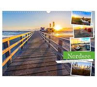 Calendrier 2027 · US Version · Mer du Nord - calendrier pour ceux qui | rêvent de la plage et de la mer · Jeu romantique des couleurs de la nature · DIN A3 paysage · CALVENDO Calendrier mural