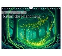 Calendrier 2027 · US Version · Merveilles du monde - Phénomènes naturels | Un calendrier orné d'illustrations de bande dessinée colorées représentant des… · DIN A4 paysage · CALVENDO Calendrier mural