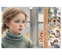 Calendrier 2027 · US Version · Mes chers enfants | De magnifiques aquarelles représentant des enfants insouciants · DIN A4 paysage · CALVENDO Calendrier mural