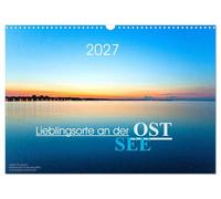 Calendrier 2027 · US Version · Mes endroits préférés au bord de la mer | Baltique · De petits paradis balnéaires et des joyaux de rêve sur la côte… · DIN A3 paysage · CALVENDO Calendrier mural