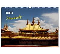 Calendrier 2027 · US Version · Moments au Tibet | Instantanés d'un voyage au Tibet · Des paysages oniriques et un bouddhisme… · DIN A3 paysage · CALVENDO Calendrier mural