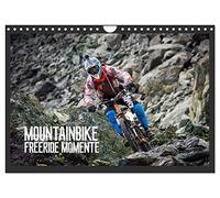 Calendrier 2027 · US Version · Moments de ride en VTT | Des moments de ride en VTT à travers des rochers escarpés et des sentiers… · DIN A4 paysage · CALVENDO Calendrier mural