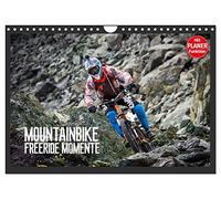 Calendrier 2027 · US Version · Moments de ride en VTT | Des moments de ride en VTT à travers des rochers escarpés et des sentiers… · DIN A4 paysage · CALVENDO Calendrier mural