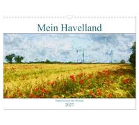 Calendrier 2027 · US Version · Mon Havelland - Impressions de chez moi | Images pittoresques de la région de Havelland · DIN A3 paysage · CALVENDO Calendrier mural