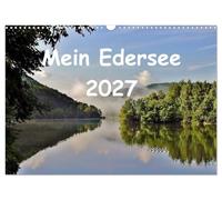 Calendrier 2027 · US Version · Mon lac d'Eder 2027 | Voici la vue que j'ai du plus grand lac artificiel de la Hesse, l'Edersee · DIN A3 paysage · CALVENDO Calendrier mural