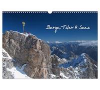 Calendrier 2027 · US Version · Montagnes, vallées et lacs | Motifs de montagne de Bavière, d'Autriche et d'Italie · DIN A3 paysage · CALVENDO Calendrier mural