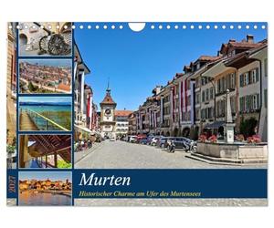 Calendrier 2027 · US Version · Morat - Le charme historique au bord du lac | de Morat · Là où l'histoire rencontre la modernité, découvrez la beauté des… · DIN A4 paysage · CALVENDO Calendrier mural