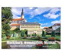 Calendrier 2027 · US Version · Moritzburg, Weesenstein, Muskau | trois magnifiques châteaux saxons · Trois résidences royales dignes d'un rêve… · DIN A4 paysage · CALVENDO Calendrier mural