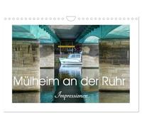 Calendrier 2027 · US Version · Mülheim an der Ruhr - Impressions | Mülheim · La ville accueillante de la Ruhr · DIN A4 paysage · CALVENDO Calendrier mural