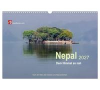 Calendrier 2027 · US Version · Népal 2027 - Si près du ciel | Le toit du monde, des cultures anciennes et des merveilles naturelles · DIN A3 paysage · CALVENDO Calendrier mural