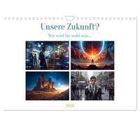 Calendrier 2027 · US Version · Notre avenir | Quel est notre avenir · Comment le façonner · Ce calendrier se propose de vous… · DIN A4 paysage · CALVENDO Calendrier mural