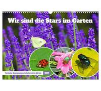 Calendrier 2027 · US Version · Nous sommes les stars du jardin | Rencontres avec la faune dans les magnifiques jardins d'Autriche · DIN A3 paysage · CALVENDO Calendrier mural