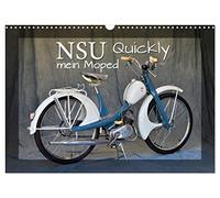 Calendrier 2027 · US Version · NSU Quickly - Mon cyclomoteur | 100 000 fois plus enthousiaste · DIN A3 paysage · CALVENDO Calendrier mural