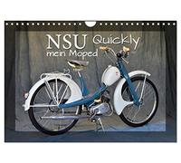 Calendrier 2027 · US Version · NSU Quickly - Mon cyclomoteur | 100 000 fois plus enthousiaste · DIN A4 paysage · CALVENDO Calendrier mural