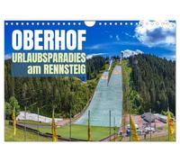 Calendrier 2027 · US Version · Oberhof - Un paradis de vacances sur le | Rennsteig · Une visite en images du centre de sports d' er allemand situé au… · DIN A4 paysage · CALVENDO Calendrier mural