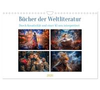 Calendrier 2027 · US Version · Ouvrages de littérature universelle | Les ouvrages de la littérature universelle sont des œuvres majeures issues de… · DIN A4 paysage · CALVENDO Calendrier mural
