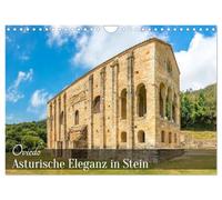 Calendrier 2027 · US Version · Oviedo : l'élégance asturienne gravée dans | la pierre · Un calendrier présentant de superbes vues sur les monuments… · DIN A4 paysage · CALVENDO Calendrier mural