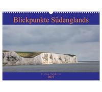 Calendrier 2027 · US Version · Panoramas du sud de l'Angleterre | Un voyage en images à travers le sud de l'Angleterre · DIN A3 paysage · CALVENDO Calendrier mural