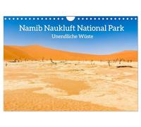 Calendrier 2027 · US Version · Parc national du Namib-Naukluft | Le désert infini · L'univers fascinant des déserts de Namibie · DIN A4 paysage · CALVENDO Calendrier mural