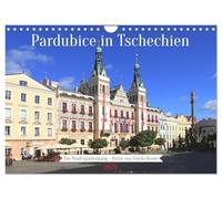 Calendrier 2027 · US Version · Pardubice, en République tchèque | Une balade dans la ville · Ville pittoresque de Bohême orientale dont le centre… · DIN A4 paysage · CALVENDO Calendrier mural
