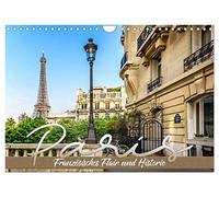 Calendrier 2027 · US Version · PARIS : charme français et histoire | Impressions classiques · DIN A4 paysage · CALVENDO Calendrier mural