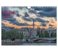 Calendrier 2027 · US Version · Paris | Une balade à Paris · DIN A4 paysage · CALVENDO Calendrier mural