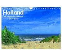 Calendrier 2027 · US Version · Pays-Bas - La mer du Nord, de Zandvoort à | Breskens · Cette sélection de photos met en valeur toutes les facettes du… · DIN A4 paysage · CALVENDO Calendrier mural