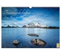 Calendrier 2027 · US Version · Paysages de rêve - Un voyage à travers | l'Europe · Des paysages magnifiques · Un voyage à travers l'Europe · DIN A3 paysage · CALVENDO Calendrier mural