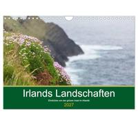 Calendrier 2027 · US Version · Paysages d'Irlande | Un circuit à la découverte des beautés de l'Irlande · DIN A4 paysage · CALVENDO Calendrier mural