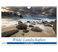 Calendrier 2027 · US Version · Paysages sauvages | Un voyage en passant par l'Autriche, la Norvège et l'Islande · DIN A4 paysage · CALVENDO Calendrier mural