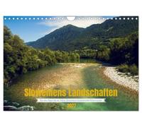 Calendrier 2027 · US Version · Paysages slovènes | Sauvage, indomptée, incroyable: la Slovénie · DIN A4 paysage · CALVENDO Calendrier mural