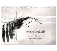 Calendrier 2027 · US Version · Photos de la mer - Impressions de la mer du | Nord · Images en noir et blanc des côtes allemandes et danoises de la mer du… · DIN A4 paysage · CALVENDO Calendrier mural