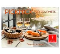 Calendrier 2027 · US Version · Pique-nique pour les gourmets | un moment de plaisir · Profitez du grand air avec tous vos sens · DIN A3 paysage · CALVENDO Calendrier mural