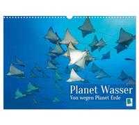 Calendrier 2027 · US Version · Planet Water : La Terre, mon cul | Plus de 70 % de la planète est r uverte d'eau : alors pourquoi « la Terre · DIN A3 paysage · CALVENDO Calendrier mural
