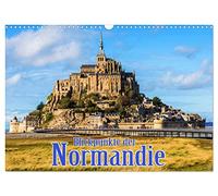 Calendrier 2027 · US Version · Points de vue en Normandie | Un voyage en images à travers la Normandie · DIN A3 paysage · CALVENDO Calendrier mural