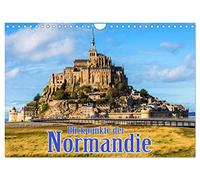 Calendrier 2027 · US Version · Points de vue en Normandie | Un voyage en images à travers la Normandie · DIN A4 paysage · CALVENDO Calendrier mural